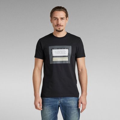 T-shirt Covered Originals | Noir G-Star RAW®