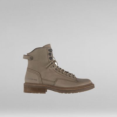 Bottines Roofer IV Mid Washed Leather | Beige G-Star RAW®