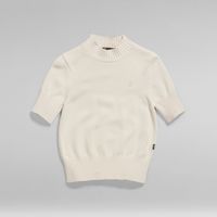 Pull Core Mock Knitted | Blanc G-Star RAW®