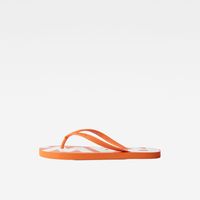 Tongs Dend II Print Logo | Orange G-Star RAW®