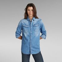 Chemise Unisex 3301 Slim | Bleu moyen G-Star RAW®