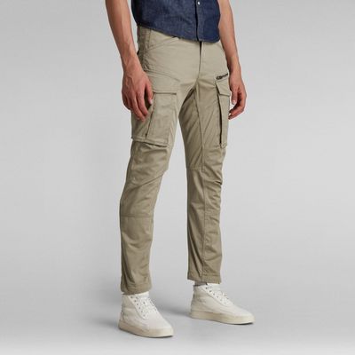 Pantalon Rovic Zip 3D Straight Tapered Pant | Beige G-Star RAW®