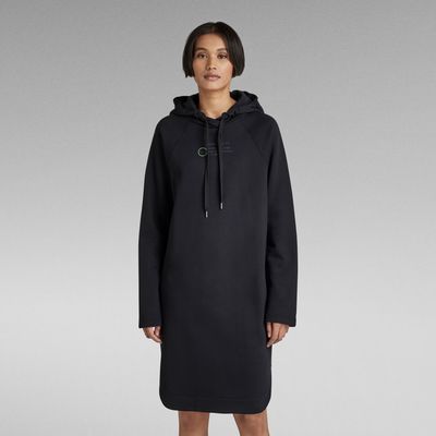 Robe sweat à capuche Graphic Loose | Noir G-Star RAW®