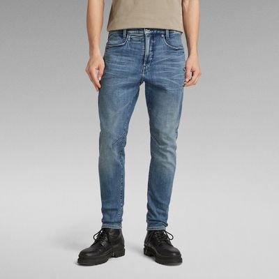 Jean D-Staq 3D Slim | Bleu moyen G-Star RAW