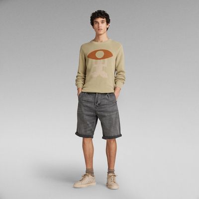 Short Unisex Worker Chino Relaxed | Gris G-Star RAW®
