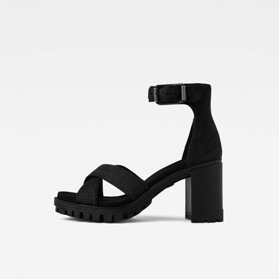Sandales Kylin Denim | Noir G-Star RAW®