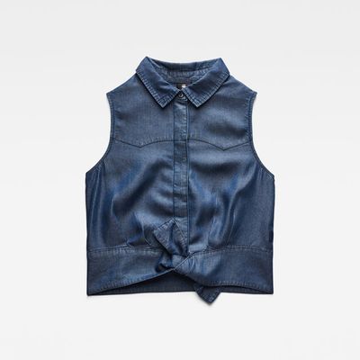3301 Shirt | Kids - Girls | Bleu foncé | G-Star RAW®