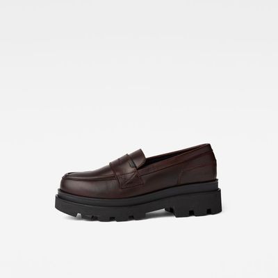Mocassin Naval Leather | Rouge | G-Star RAW®
