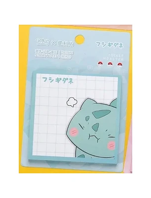 Pokemon Bulbasaur Sticky Notepad