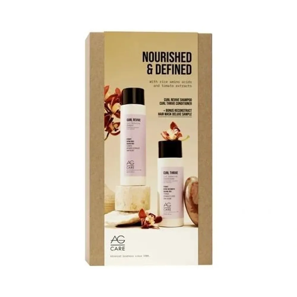 AG Care Nourish & Defined Curl Holiday Gift Set