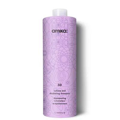 Amika 3D Volume and Thickening Shampoo Litre