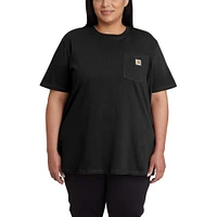 Women's Loose Fit Heavyweight Short-Sleeve Pocket T-Shirt