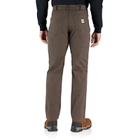 Flame-Resistant Rugged Flex Relaxed Fit Canvas Five-Pocket Work Pant