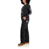 Women's Work Overall - Loose Fit Canvas Rugged Flex® Double Knee