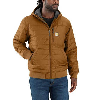 Rain Defender® Relaxed Fit Lightweight Insulated Hooded Jacket - 3 Warmest Rating