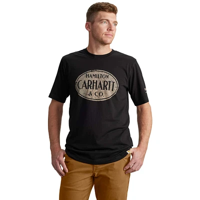 Relaxed Fit Lightweight Short-Sleeve Hamilton Graphic T-Shirt