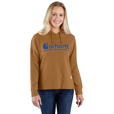 Women's TENCEL™ Fiber Series Loose Fit Graphic Hooded Sweatshirt