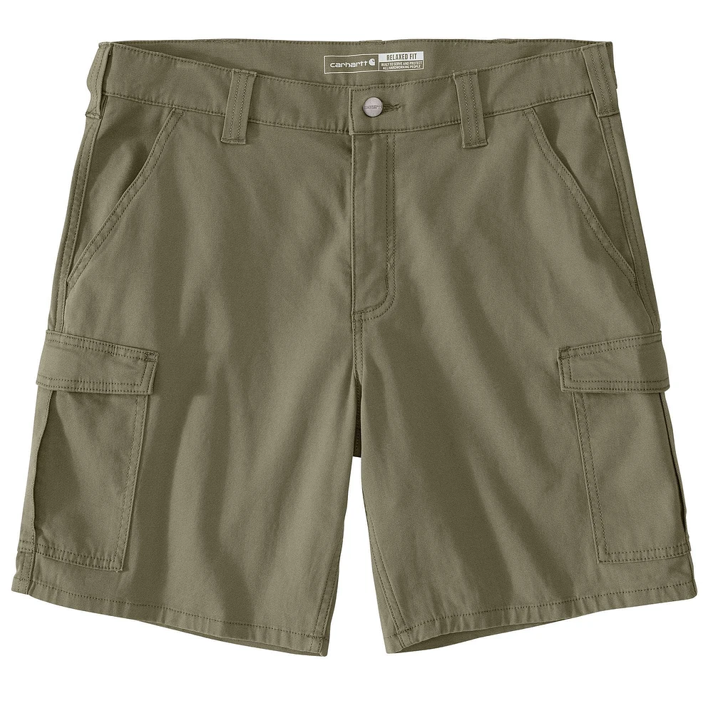 Relaxed 9" Rigby Canvas Cargo Work Shorts