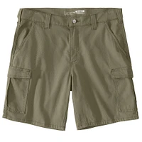 Relaxed 9" Rigby Canvas Cargo Work Shorts