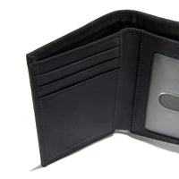 Saddle Leather Trifold Wallet