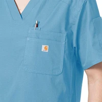 Rugged Flex® Ripstop Chest Pocket Scrub Top