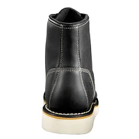 Waterproof 6" Moc Toe Wedge Boot