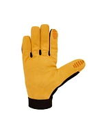 Synthetic Leather High Dexterity Molded Knuckle Secure Cuff Glove