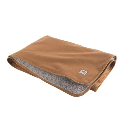 Firm Duck Sherpa Lined Throw