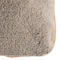 Large Firm Duck Sherpa Top Dog Bed