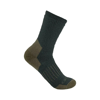 Heavyweight Synthetic-Wool Blend Crew Sock