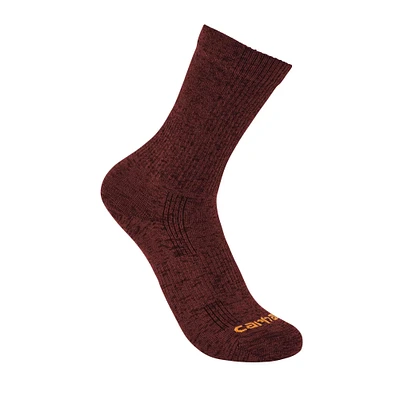 Women's Lightweight Durable Nylon-Synthetic Blend
Short Crew Sock