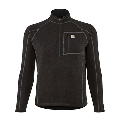 Carhartt Force® Heavyweight Synthetic Wool-Blend Fleece Base Layer Quarter-Zip Top