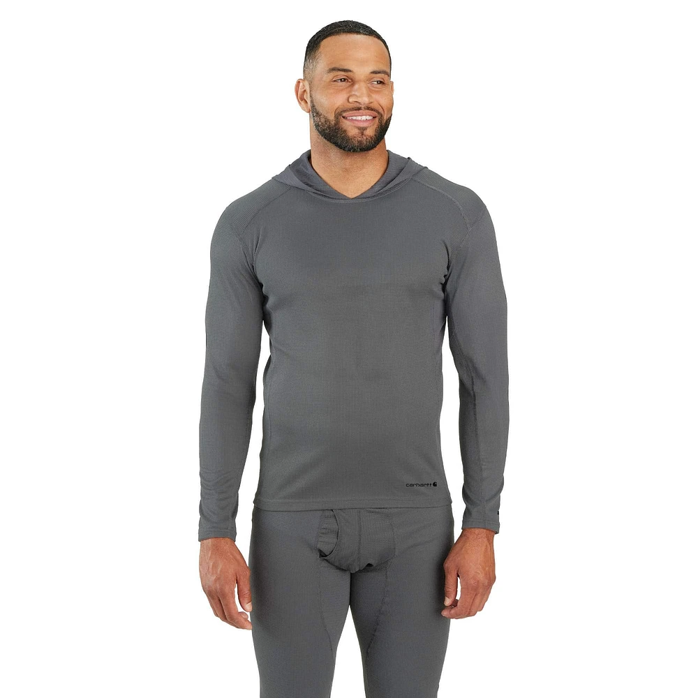 Force MIdweight Micro-Grid Base Layer Hoodie