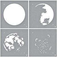 Spellbinders® Layered Full Moon Stencil Set