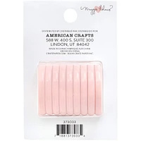 Maggie Holmes 1.5" Blush Day-To-Day Planner Discs, 9ct.