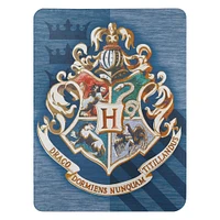 Harry Potter Crest Fleece Throw