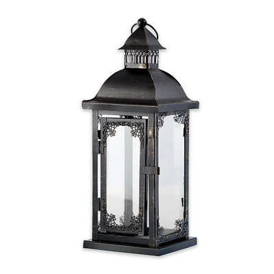 Kate Aspen® Medium Antique Black Decorative Lantern