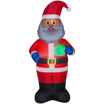 7ft. Airblown® Inflatable Santa with Present