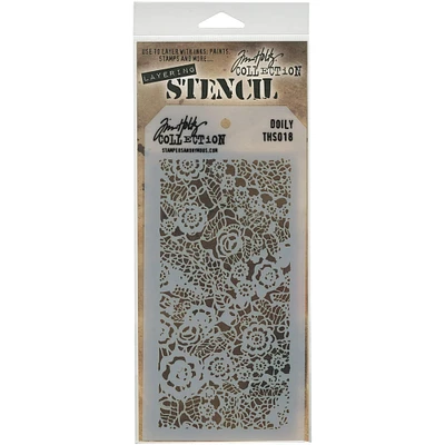 Stampers Anonymous Tim Holtz® Dolly Layered Stencil