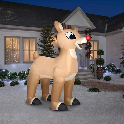 10ft. Airblown® Inflatable Christmas Standing Giant Rudolph