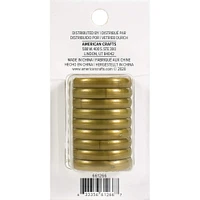 We R Memory Keepers® Gold Planner Discs, 9ct.