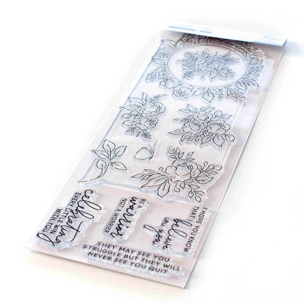 Pinkfresh Studio English Garden Clear Stamp Set