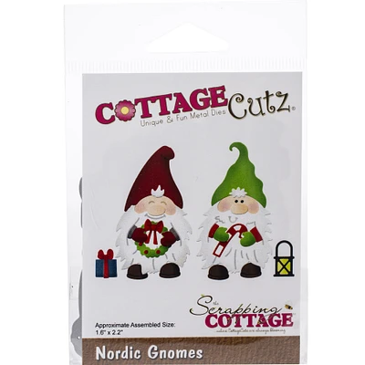 CottageCutz Nordic Gnomes Die
