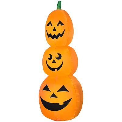 3.5ft. Airblown® Inflatable Halloween Pumpkin Stack Scene