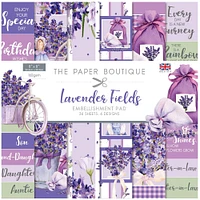 The Paper Boutique 8" x 8" Embellishment Pad, 36 Sheets