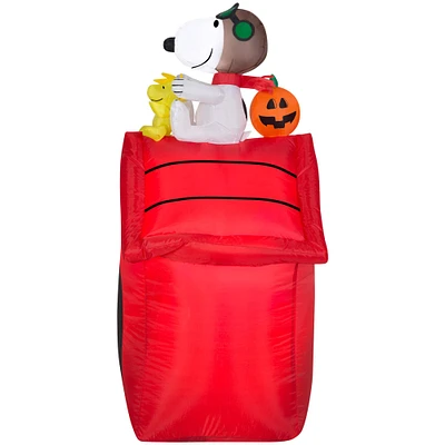 3.5ft. Airblown® Inflatable Snoopy Flying Dog House