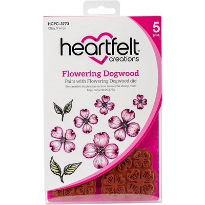 Heartfelt® Creations Flowering Dogwood Cling Rubber Stamp Set