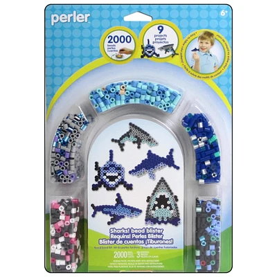 Perler® Sharks Fused Bead Kit, 2,000ct.
