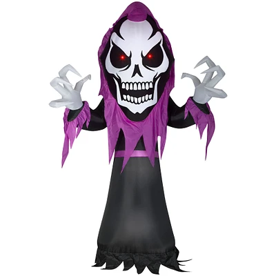 10ft. Airblown® Inflatable Halloween Skeleton Reaper with Red LED Eyes