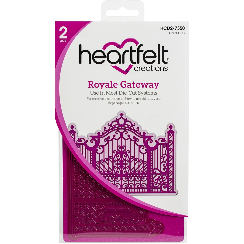 Heartfelt® Creations Royale Gateway Cut & Emboss Dies